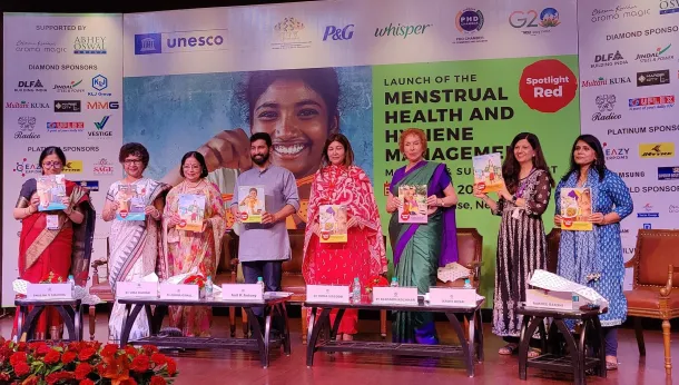 Launch event for menstrual health and hygiene management